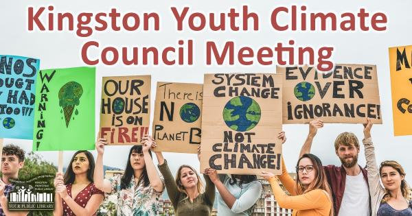 Image for event: Kingston Youth Climate Council