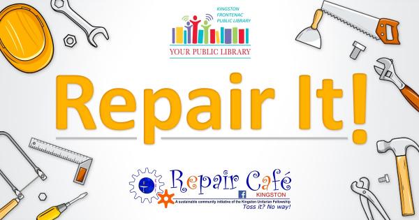 Image for event: Repair It! with Repair Cafe Kingston